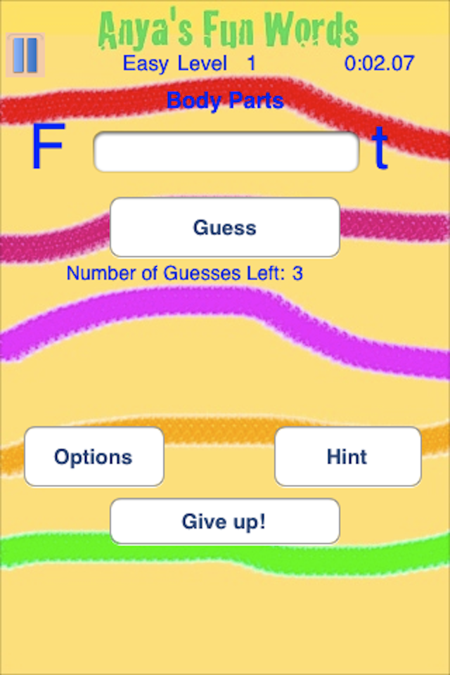 Screenshot Anya’s Fun Words Screenshot Anya’s Fun Words